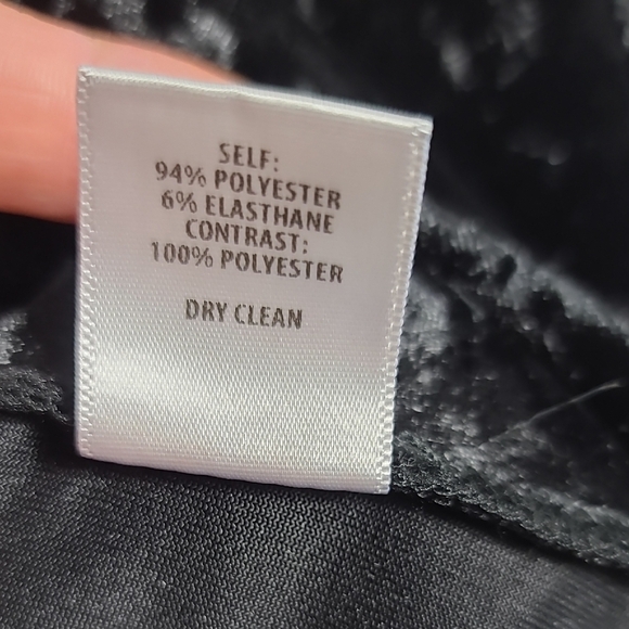 BAILEY 44 Black Velvet Women's Buttoned Blazer Size Medium - Picture 4 of 16